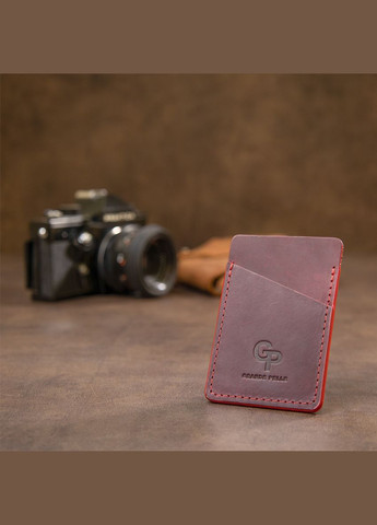 Винтажный кожаный картхолдер 11504 Grande Pelle (298567250)