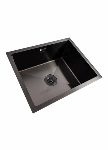 Кухонная мойка PVD черная СМ 54*44 Handmade (монтаж под столешницу) Valeso (342069730)