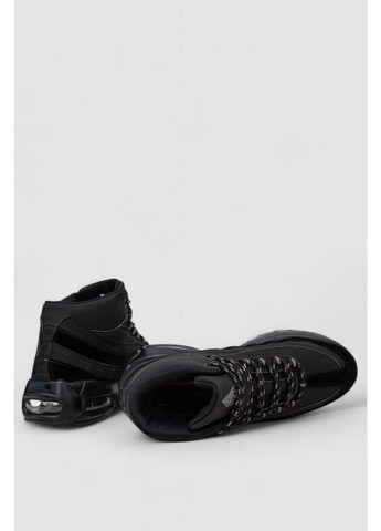 Черные кроссовки мужские зимние на меху, 248rcx619 No Brand