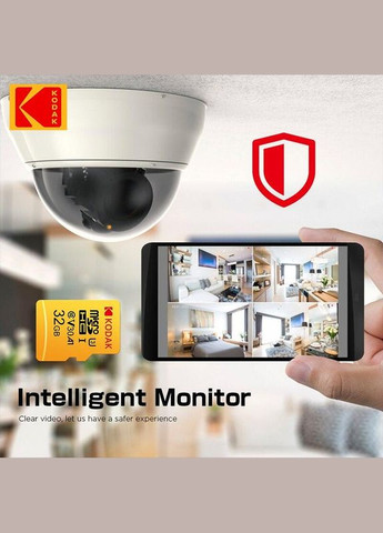 Карта памяти micro SD 128Gb U3, A1 class 10, UHSI High Speed Kodak (300370021)