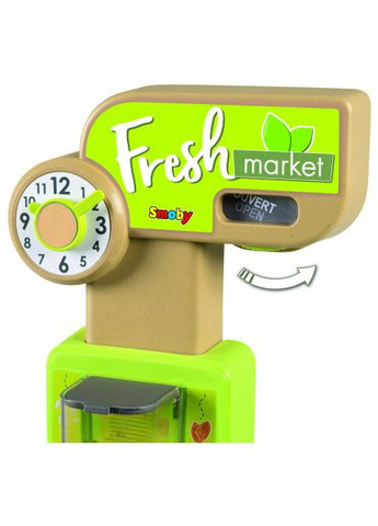 Игровой набор Интерактивный супермаркет Фреш с корзиной и сканером со световыми и звуковыми эффектами (350233) Smoby Інтерактивний супермаркет Фреш з кошиком та сканер (366258870)