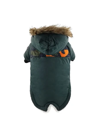Курточка с капюшоном для котов и кошек Pet Style "Jacket" Зеленая 2XL No Brand - (323235388)