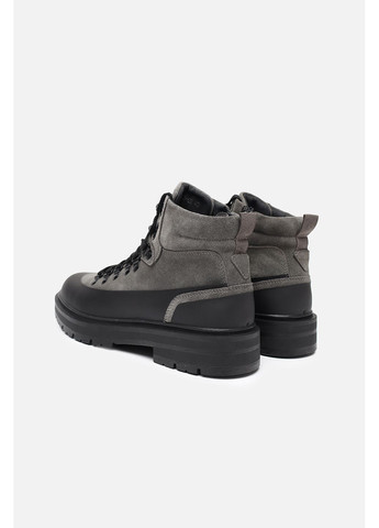 Серые осенние ботинки мужские цвет серый cb-00275505 Yuki