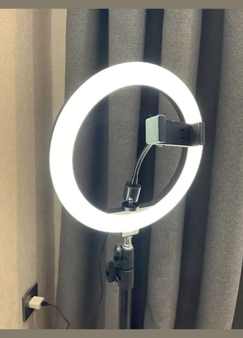 Набор Блогера 2в1 Кольцевая LED Лампа 26см 12W с Держателем + Штатив 2.1 м No Brand (351359180)