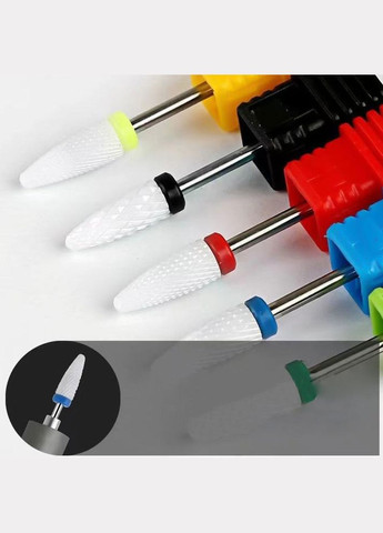 Керамическая маникюрная насадка для фрезера голубая (OK0030_2) No Brand (308995216)