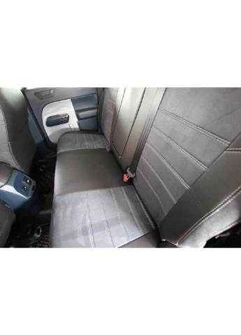 Авточехлы Ford Maverick XLT 2022-2024 (Экокожа + Гантара) Чехлы в салон EMC ELEGANT (398186423)