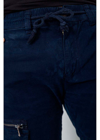 Темно-синие кэжуал демисезонные брюки Ager