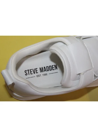 Белые повседневные лоферы мужские, размер 45 Steve Madden на шнурках