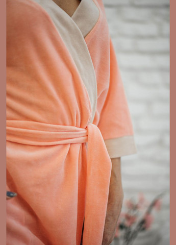 Халат домашній велюровий на блискавці V.O.G. (329297557)