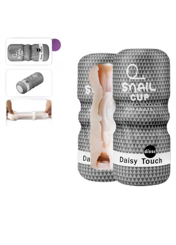 Багаторазовий реалістичний вакуумний мастурбатор Anal Snail (284279671)