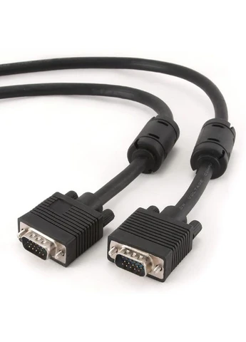 Кабель VGA - VGA (M/M), подвійне екранування, з 2-ма феритами, 1.5 м, (CCB-PPVGA-1.5M) Cablexpert (336953381)