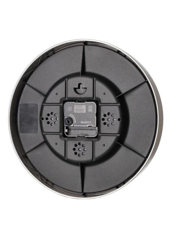 Настенные часы Marble металлические, черный мрамор (O52091) Optima Marble металевий, чорний мармур (356149781)