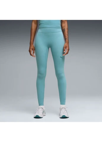 Синие демисезонные лосины shapeluxe blue 527463-46 Puma