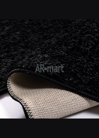 Набор ковриков в ванную комнату Unimax Black 60х100 и 60х50 см черный Confetti (339619206)