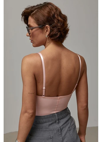 Утягивающее боди с чашками Lurex (398320527)