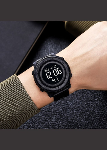 2215BK Black электронный спортивный, сasual Skmei (324089442)