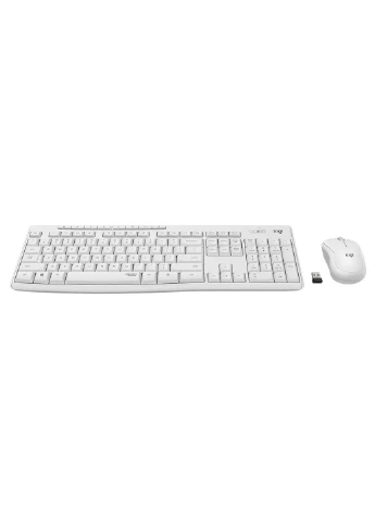 Комплект (клавіатура, миша) бездротовий MK295 Combo White (920-009824), USB, Silent Touch Logitech (354745956)