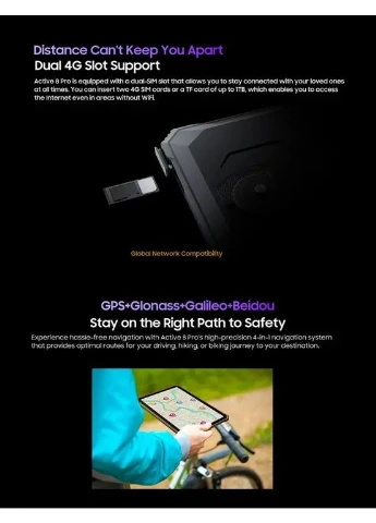 Планшет Active 8 Pro Orange 8/256Gb 10,36" 2,4K 4G NFC 22000mAh IP68/IP69K Blackview (389105895)