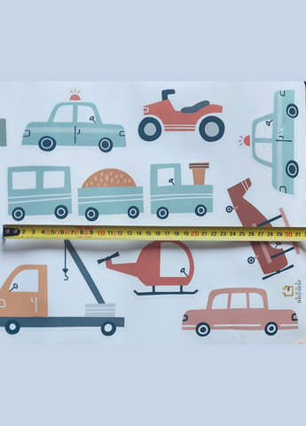 Наклейка на стену Изучение профессий (лист 30х90 см) Б20-2 BRUP (322650703)