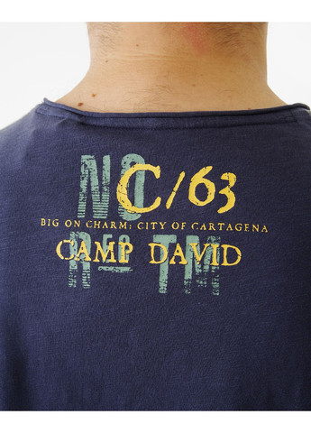 Серая футболка-футболка мужская для мужчин Camp David