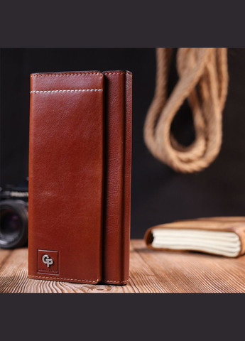 Сумка чоловіча шкіряна через плече барсетка з гладкої шкіри 11421 Коричневий Grande Pelle (302007749)