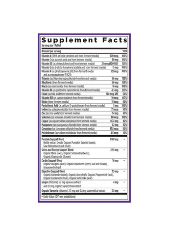 Мультивітаміни для чоловіків 40+ Daily Multi 96 таб New Chapter (361081155)