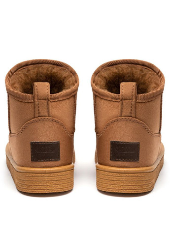 Бежевые угги детские укороченные brook бежевые Oldcom