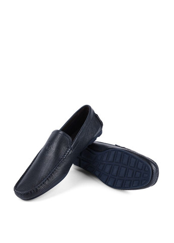 Синие мужские мокасины a515805-1 синий кожа Miguel Miratez