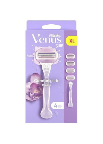 Бритва (8700216895538) Gillette Venus ComfortGlide Breeze з 4 змінними картриджами (349822804)