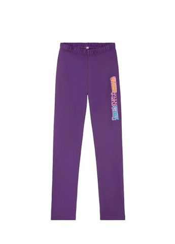 Фиолетовые демисезонные легинсы Leco