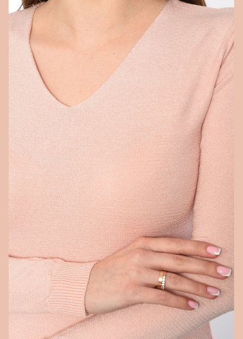 Пудровый демисезонный кофта женская пудрового цвета пуловер Let's Shop