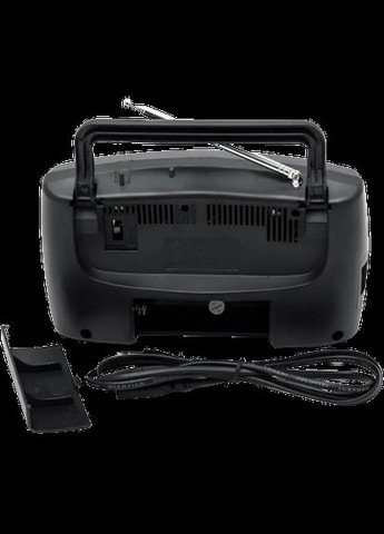 Портативный радиоприемник AC на батарейках 11,7 х 20,5 х 6,8 см черный (1756375740) Kipo KB-308 (335419320)