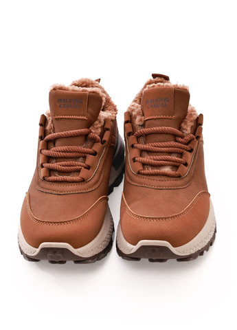 Кроссовки женские Gipanis коричневые зима (370433745)