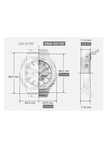 Часы GShock GMA-S2100NC-4A2 Casio (290252937)