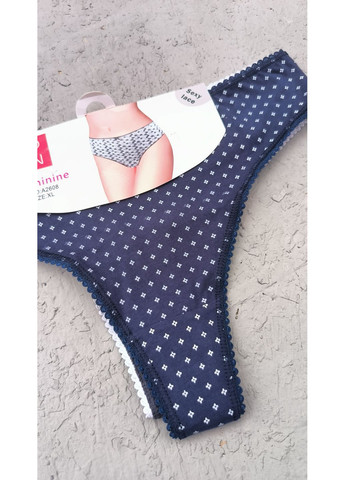 Набір 2 шт бавовняні трусики стрінги UOKIN (332995199)