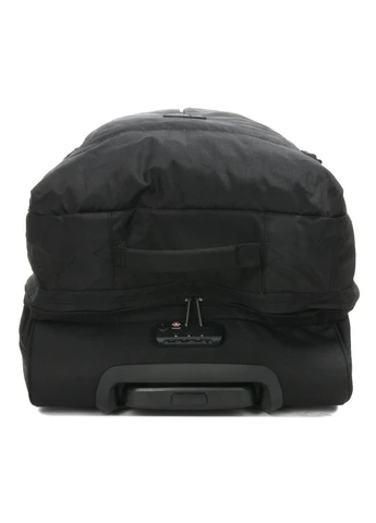 Средняя дорожная сумка на колесах Airteх 827 72л M Чёрный AIRTEX (393728750)