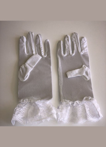 Жіночі сіточні рукавички з мереживом та бантиками Honey Fashion Accessories S/M/L (7-88) No Brand (313285991)