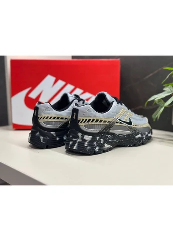 Черные демисезонные кроссовки мужские nike initiator grey black custom найк инитиатор черные No Brand