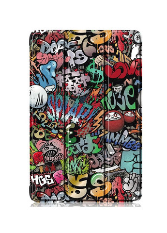 Чехол Slim для планшета Samsung Galaxy Tab S9 Plus (SM-X810 / SM-X816) 12.4" - Graffiti Primolux (332994217)