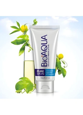Пінка для вмивання від акне Pure Skin BioAqua Anti-Acne для проблемної шкіри, 100 мл No Brand (399772908)