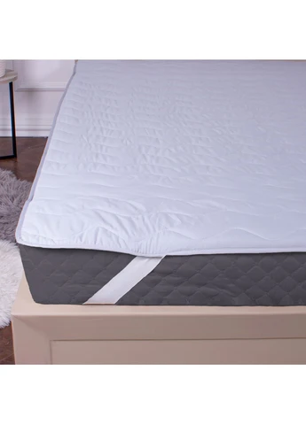 Наматрасник №9053 Eco Light Gray (Bamboo) (обычный с резинкой по углам) 90*200 Mirson (397392422)