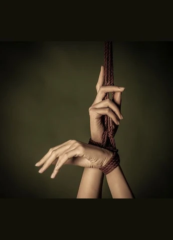 Мотузка Bondage Rope 1.5 meter 7 mm Чорна Taboom (297131044)
