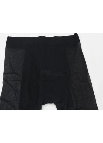 Тонкі чоловічі легінси гладкі чорні One size No Brand (399795784)