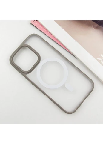 TPU+PC чохол Skin Friendly Frosted with MagSafe для Apple iPhone 16 Pro (6.3") Blueo (389069310)