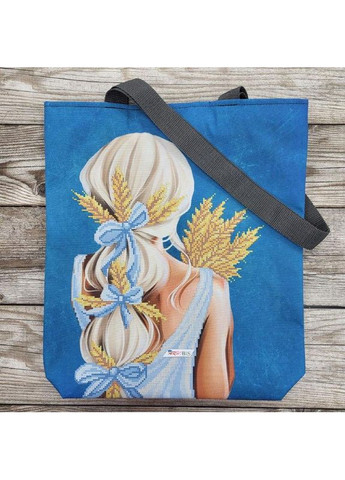 НАБОР ARHIBIS СВ154 Сумка шопер с девушкой, набор под вышивку бисером Dana (369666252)