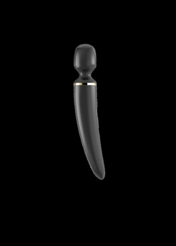 Вібромасажер Wand-er Woman (Black/Gold), водонепроникний, розмір XXL SO3456 Satisfyer (303880857)