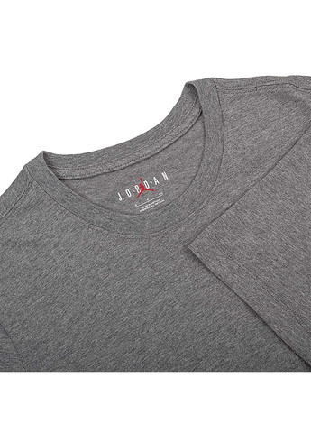 Серая мужская футболка jordanjumpman emb ss crew серый Jordan