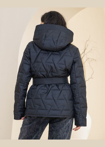 Чорна демісезонна демісезонна куртка Geran