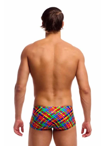 Мужские комбинированные мужские плавки funky trunks men's classic trunks bread basket (fts001m72106) размер 30 (xs) Funky Trunks & Funkita
