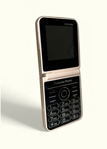 Кнопочный мобильный телефон раскладушка AIEK I16 Max на 4 сим карты Black Home (330144171)